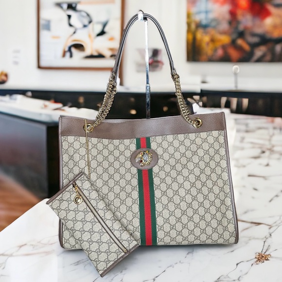 BRAND NEW! Gucci RAJAH Tote Bag - Picture 1 of 15